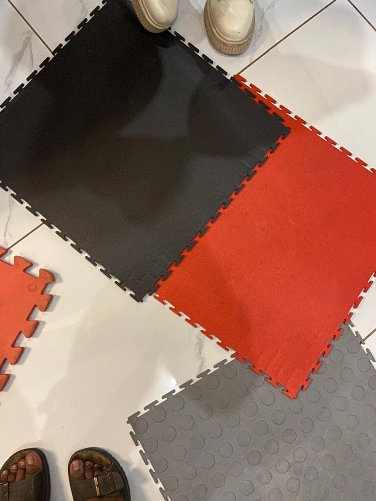 Leather Lock Interlocking Tiles