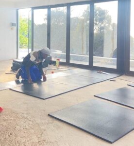 heavy duty rubber garage floor tiles
