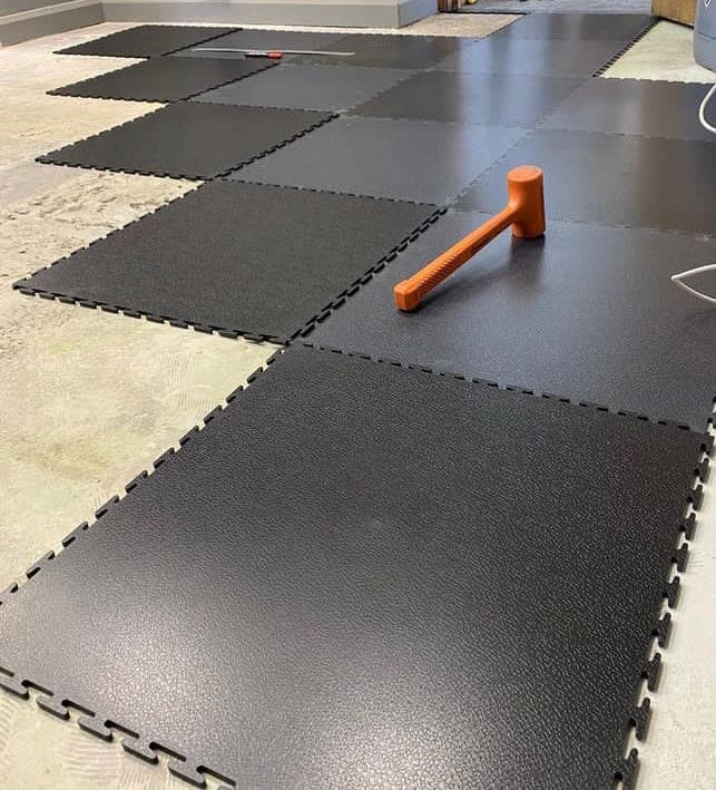 Leather Lock Interlocking Tiles