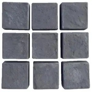 Dark Grey Slate Cobble Stones – 100mm x 100mm