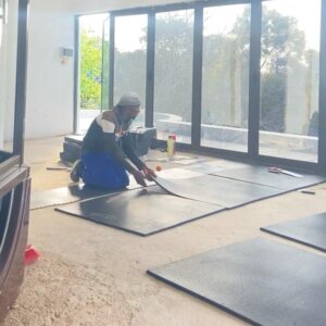 heavy duty rubber garage floor tiles